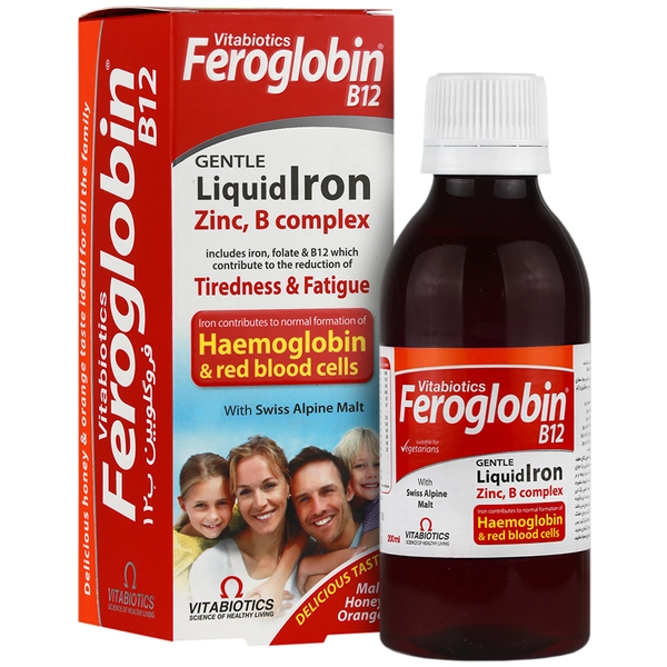 شربت فروگلوبین ب12 ویتابیوتیکس 200 میلی