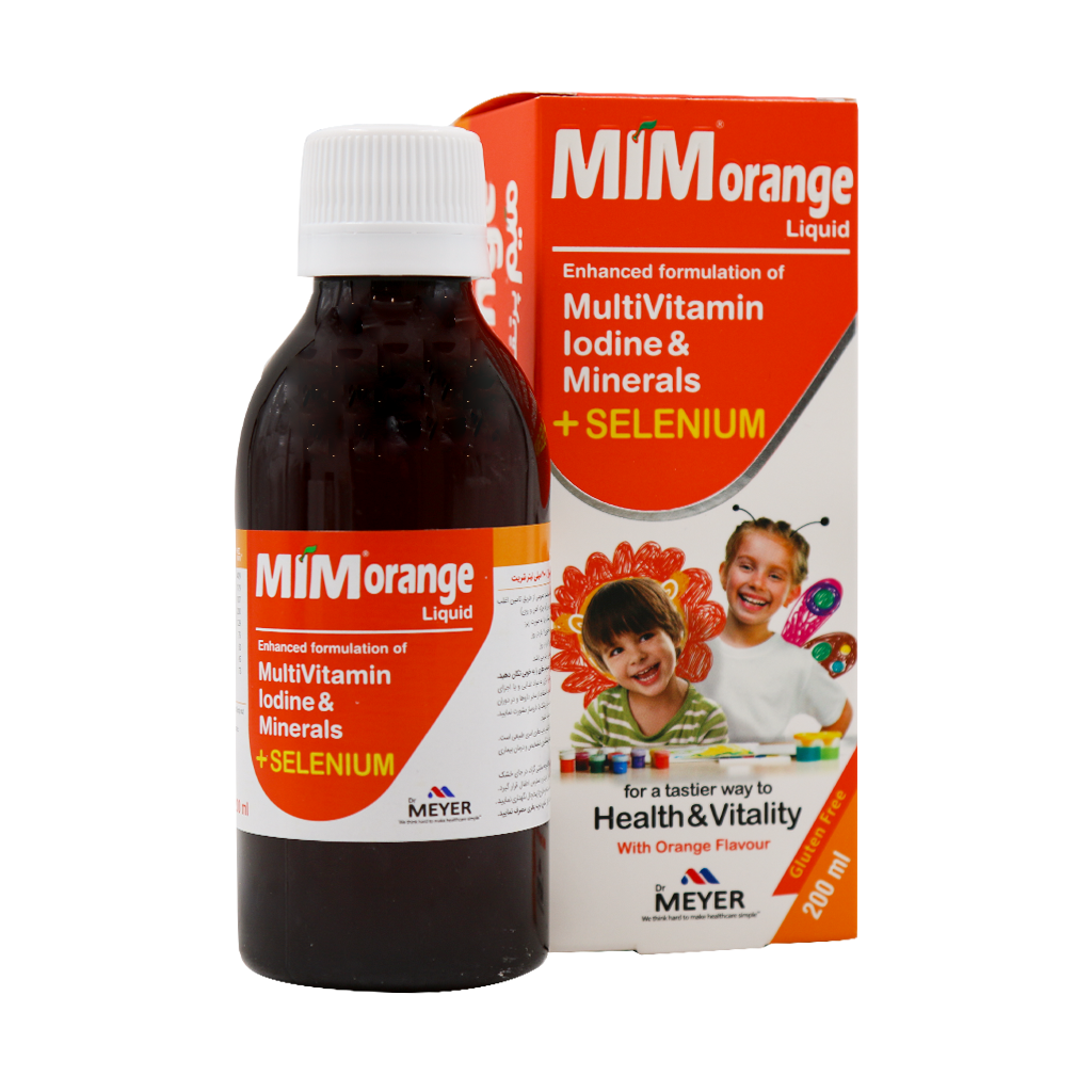 شربت میم اورنج میر ویتابیوتیکس 200 میلی لیتر