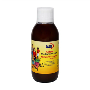 شربت کیندر مولتی ویتامین یورویتال 200 میلی لیتر